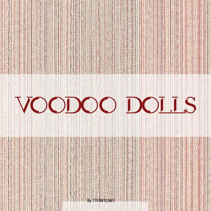 Voodoo Dolls example